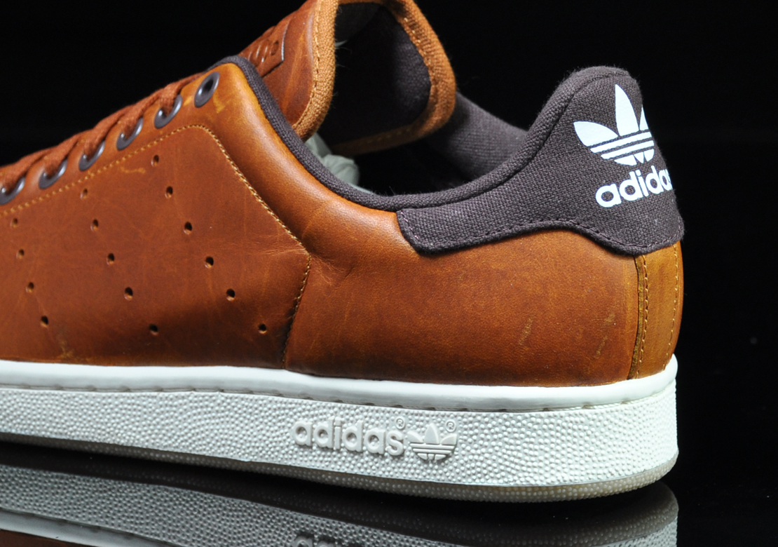 adidas stan smith brown leather 